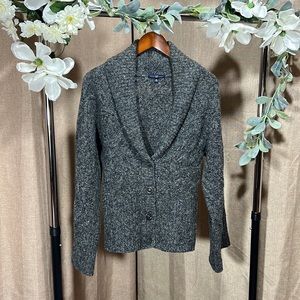 GAP Cardigan Collar Sweater Cable Knit